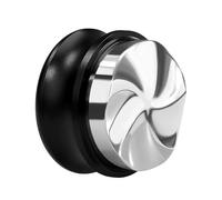 Normcore Strumento di distribuzione della gravità da 53,3 mm, distributore di espresso adattivo per gravità, strumento livellatore per caffè espresso Breville Sage 54 mm senza fondo, base a 5 lame in