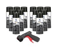Normfest Kroma Spray Vernice Nero Opaco RAL 9005 12x400ml Autolack 1K