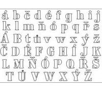 Normografo aerografo LETTERE GRANDI D003