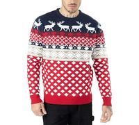 NOROZE, Maglione Natalizio Spiritoso Lavorato a Maglia, Unisex Marina Militare M