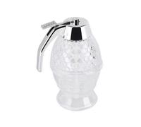 norpro Premium Honey Syrup Dispenser Pot Jar 1 Cup Glass Bee Hive Trigger
