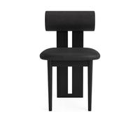 NORR11 Hippo Sedia da Tavolo da Pranzo Nero/Antracite 21003