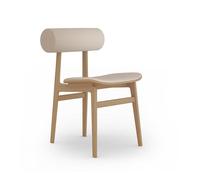 NORR11 Sedia da Pranzo Totem Imbottita Naturale/Terra Lime 20365