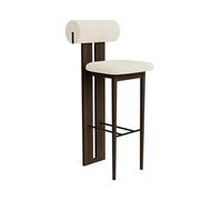 NORR11 Sgabello da Bar Hippo H75 Rovere Affumicato scuro/Barnum 3