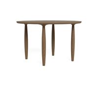 NORR11 Tavolo da Pranzo Rotondo Oku Ø120 Rovere Affumicato Chiaro