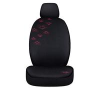 Norris Coprisedili Anteriori Universali per Auto/SUV, Set Completo con Coprivolante e Cuscinetti Cintura, Design Semipersonalizzato, Massima Protezione e Comfort, Facile Installazione, Lavabile 30°