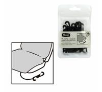 NORRIS Set ganci coprisedile 30pz plastica