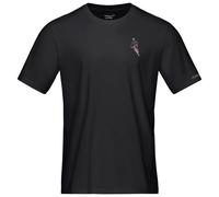 Norrøna - /29 Cotton Activity Embroidery - T-shirt M nero