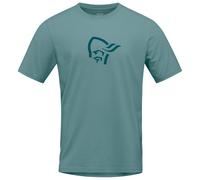 Norrøna - /29 Cotton Viking T-Shirt - T-shirt L turchese