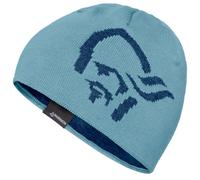 Norrøna - /29 Mid Cotton Logo Beanie - Berretto One Size turchese