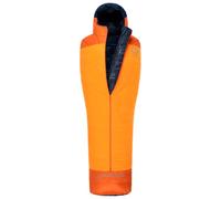 Norrøna - Falketind Down800 0C Sleeping Bag 185 - Sacco a pelo in piuma Body Size: 175-195 cm Zip: Middle Orange