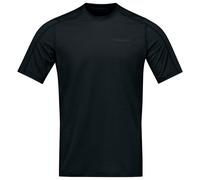 Norrøna - Falketind EqualiserUll T-Shirt - Maglia merino S nero
