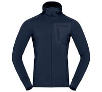 Norrøna - Falketind Power Grid Hood - Giacca in pile S blu