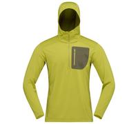 Norrøna - Falketind Warm1 Hood - Pullover in pile S giallo