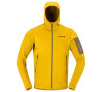 Norrøna - Falketind Warm2 Stretch Hood - Giacca in pile XL giallo