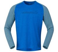 Norrøna - Fjørå Equaliser Lightweight Long Sleeve - Maglietta da ciclismo S blu