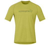 Norrøna - Fjørå Equaliser Lightweight T-Shirt - Maglia funzionale S giallo