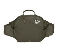 Norrøna - Norrøna 6L Hip Pack - Marsupio olivia/marrone