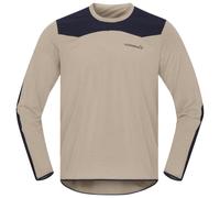 Norrøna - Skibotn Equaliser Tech Long Sleeve - Maglietta da ciclismo S beige