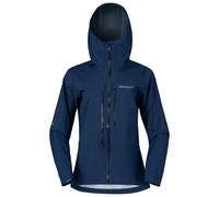 Norrona - Giacca impermeabile e traspirante - Falketind Dri1 Jacket W'S Indigo Night per Donne in Nylon - Taglia S - Blu navy