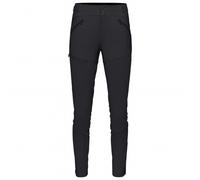Norrona - Abbigliamento trekking donna - Falketind Rugged Slim Pants W's Caviar per Donne, in Softshell - Nero Nero L