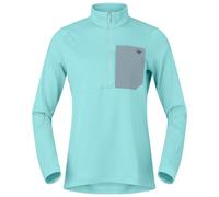 Norrøna - Women's Femund Warm1 Half-Zip - Pullover in pile L turchese