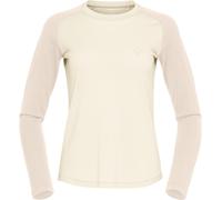 Norrona - Alto in lana merino - Femund PureUll Long Sleeve W Whisper White per Donne - Taglia M - Bianco