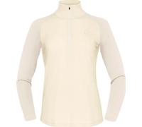 Norrona - Alto in lana merino - Femund PureUll Zip Neck W Whisper White per Donne - Taglia M - Bianco