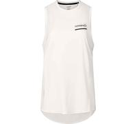 Norrona - Canotta da trail running - Senja Equaliser Tank Top W'S Snow White per Donne in Poliestere Riciclato - Taglia M - Bianco Bianco M