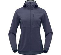 Norrona Falketind warm2 Octa Hood - felpa in pile -donna S Dark Blue woman Pfc-Free,Recycled Materials