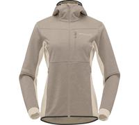 Norrona Falketind warm2 Octa Hood - felpa in pile -donna XS Brown woman Pfc-Free,Recycled Materials