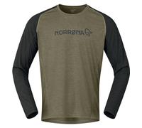 Norrona Fjora Equaliser Lightweight - maglietta tecnica - uomo XL Green/Black man Oeko-Tex 100,Recycled Polyester
