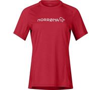 Norrona Fjora Equaliser Lightweight W - maglietta tecnica - donna XS Red woman Recycled Polyester,Oeko-Tex 100