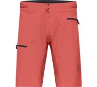 Norrona Fjora flex1 light Ms - pantaloni corti MTB - uomo L Red man Pfc-Free,Oeko-Tex 100,Recycled Polyester,Bluesign