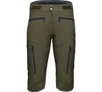 Norrona Fjørå Flex1 - pantalone corto MTB - uomo Green/Black L