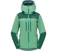 Norrona - Giacca da alpinismo in GORE-TEX PRO - Trollveggen Gore-Tex Pro Light Jacket W Dark Ivy per Donne - Taglia M - Verde