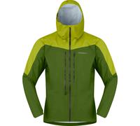 Norrona - Giacca da trekking impermeabile - Falketind Dri1 Jacket M Pesto Golden Lime per Uomo in Nylon - Taglia M - Verde