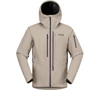 Norrona - Giacca di protezione in GORE-TEX PRO - Lofoten Gore-Tex Pro Jacket M Winter Twig per Uomo - Taglia XL - Beige
