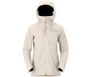 Norrona - Giacca impermeabile in GORE-TEX e in PrimaLoft® - Lofoten Gore-Tex Insulated Jacket W Oatmeal per Donne - Taglia L - Beige