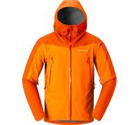 Norrona - Giacca in GORE-TEX - Falketind Gore-Tex Jacket M Exuberance per Uomo - Taglia S - Arancione