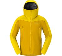 Norrona - Giacca in GORE-TEX - Falketind Gore-Tex Jacket M Golden Palm per Uomo - Taglia L - Giallo