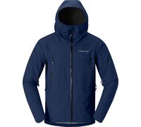 Norrona - Giacca protettiva in GORE-TEX - Falketind Gore-Tex Jacket M'S Indigo Night per Uomo - Taglia XL - Blu navy Blu navy XL