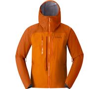 Norrona - Giacca protettiva in GORE-TEX - Lyngen Gore-Tex Jacket M Exuberance per Uomo - Taglia XL - Arancione