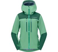 Norrona - Giacche alpinismo in GORE-TEX PRO - Trollveggen Gore-Tex Pro Light Jacket W Dark Ivy per Donne - Taglia M - Verde