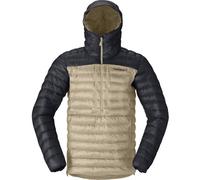 Norrona Ms Lofoten down800 Anorak - giacca piumino - uomo Light Brown/Black S