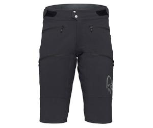 Norrona - Pantaloncino da MTB ultra resistente - Fjora Flex1 Heavy Duty Shorts M Caviar per Uomo in Nylon - Taglia S - Nero