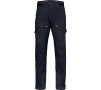 Norrona - Pantaloni da uomo in GORE-TEX PRO - Trollveggen Gore-Tex Pro Light Pants M Caviar Black per Uomo - Taglia M - Nero