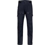 Norrona - Pantaloni da uomo in GORE-TEX PRO - Trollveggen Gore-Tex Pro Light Pants M Caviar Black per Uomo - Taglia S - Nero