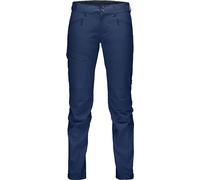 Norrona - Abbigliamento trekking donna - Falketind Flex1 Pants W'S Indigo Night per Donne, in Softshell - Blu navy Blu navy S