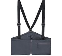 Norrona - Pettorina antineve - Mountaineering Bib W Ebony per Donne in Pelle - Taglia XS - Grigio